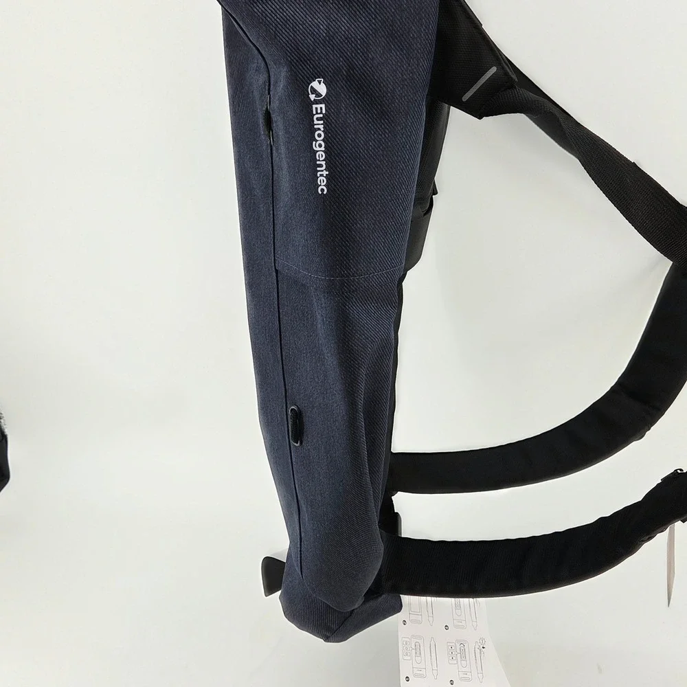 XD Design Urban Lite Anti-Theft Backpack‎ Blue Roll Top Laptop Travel Bag NWT